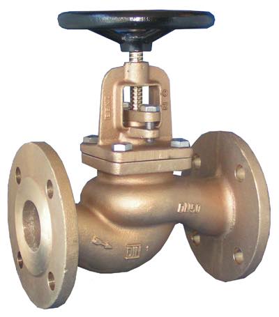 Marine Globe Valves 8 Aluminium Bronze Manual Marine Globe Valve