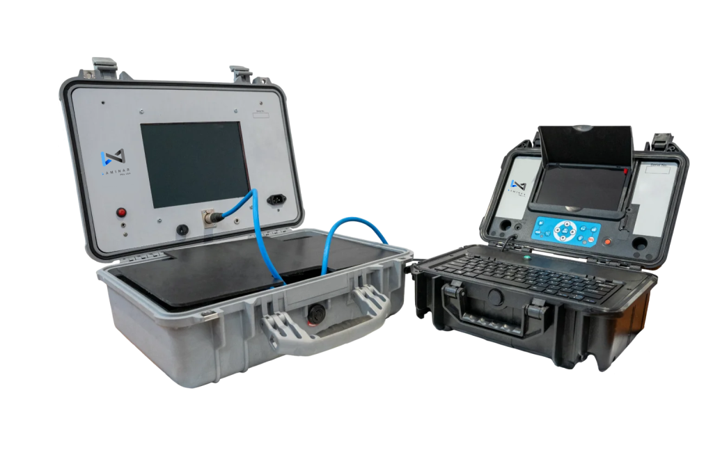 gas pipe inspection camera CCTV system