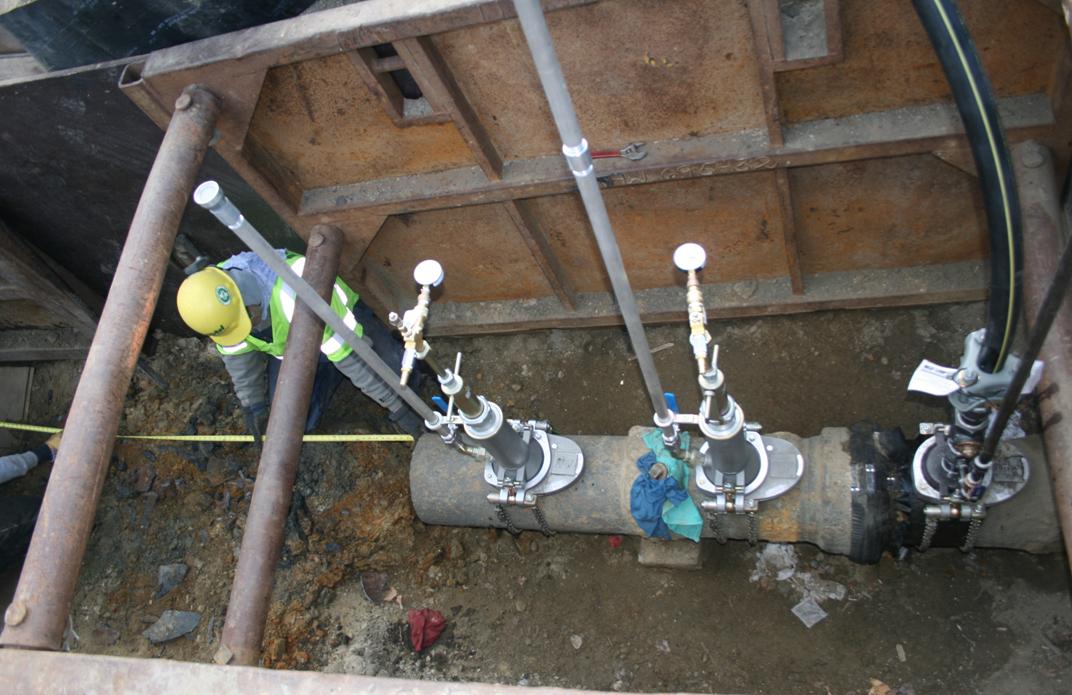 Twin Bagtube 5 By-Pass Assembly and Bagging Off System for Gas Flow Stopping