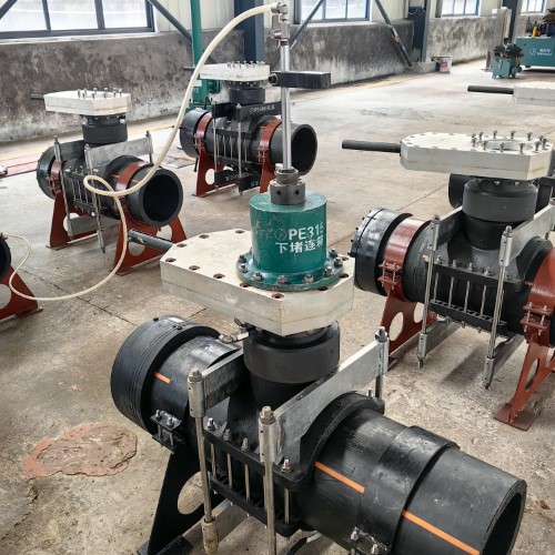 PE Gas Twin Plugging Machine 7 _cuva