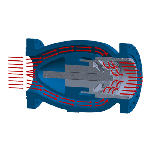 Nozzle Check Valves 4 Nozzle type check valve corss section 2 (Custom)