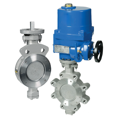 Triple Offset Butterfly Valves 5 stainless steel butterfly valve with electric actuator (1) (Custom)